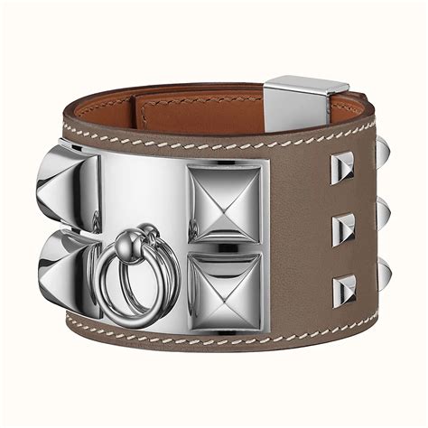 hermes collier de chien cuff|collier chien multicolore.